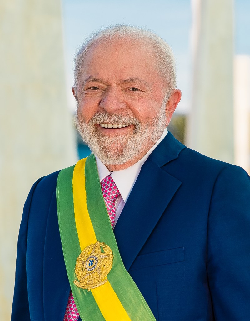 By Palácio do Planalto from Brasilia, Brasil - Foto Oficial do Presidente da República, Luiz Inácio Lula da Silva, CC BY 2.0, https://commons.wikimedia.org/w/index.php?curid=129123987